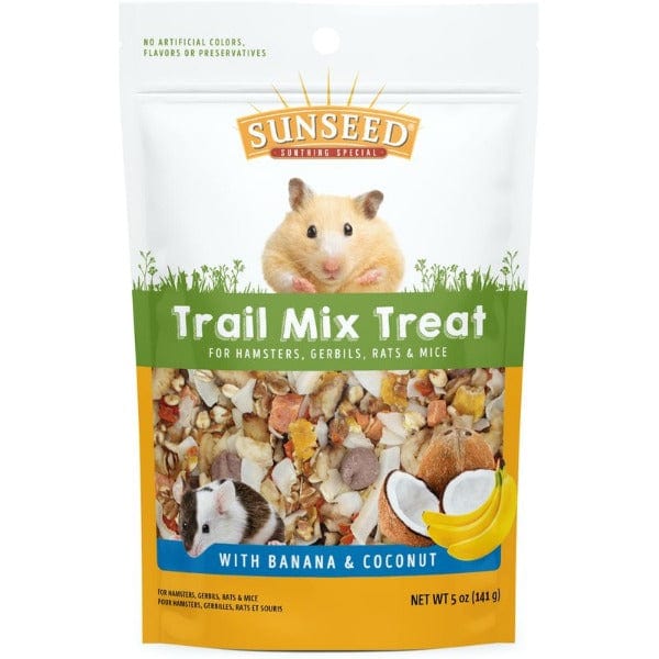 Banana & Coconut Sunseed Trail Mix Treat for Small Rodent Pets