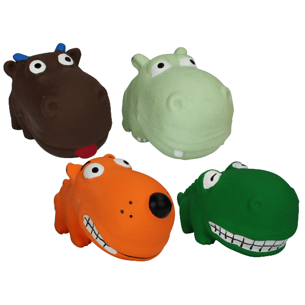 Multipet Mini Stuffed Squeaky Latex Animal Dog Toys