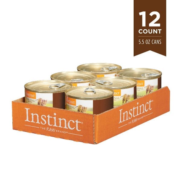 Instinct Original Premium Canned Cat Food with Real Grass - fed Venison Recipe