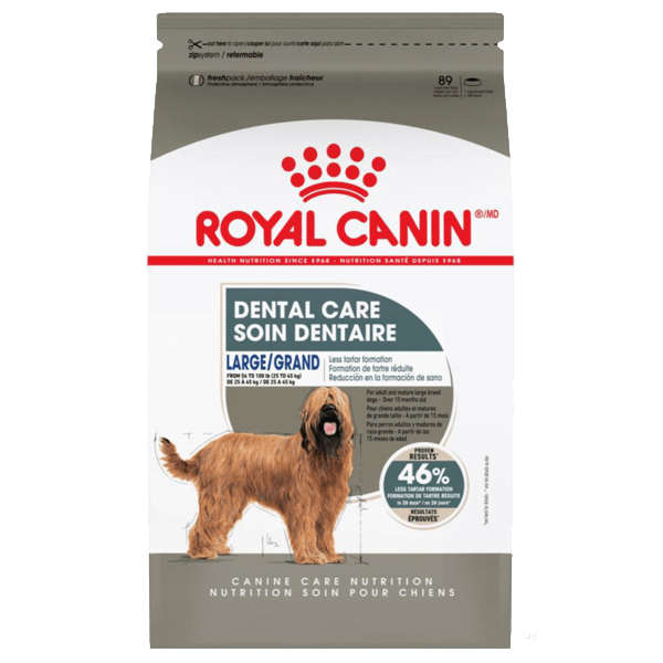 Royal Canin 30lb Dry Dog Food for Large Breeds with Dental Care