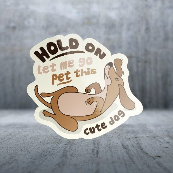Pet Stickers Pack - Adorable Dog Sayings, Small and Large Stickers for Various Uses