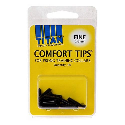 Titan Comfortable Vinyl Tips for Dog Prong Training Collars - Enhancing Comfort and Effectiveness