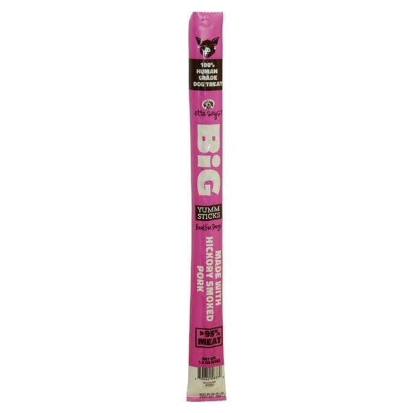 Etta Says! Large, Flavorful Pork Yumm Sticks for Canine Companions