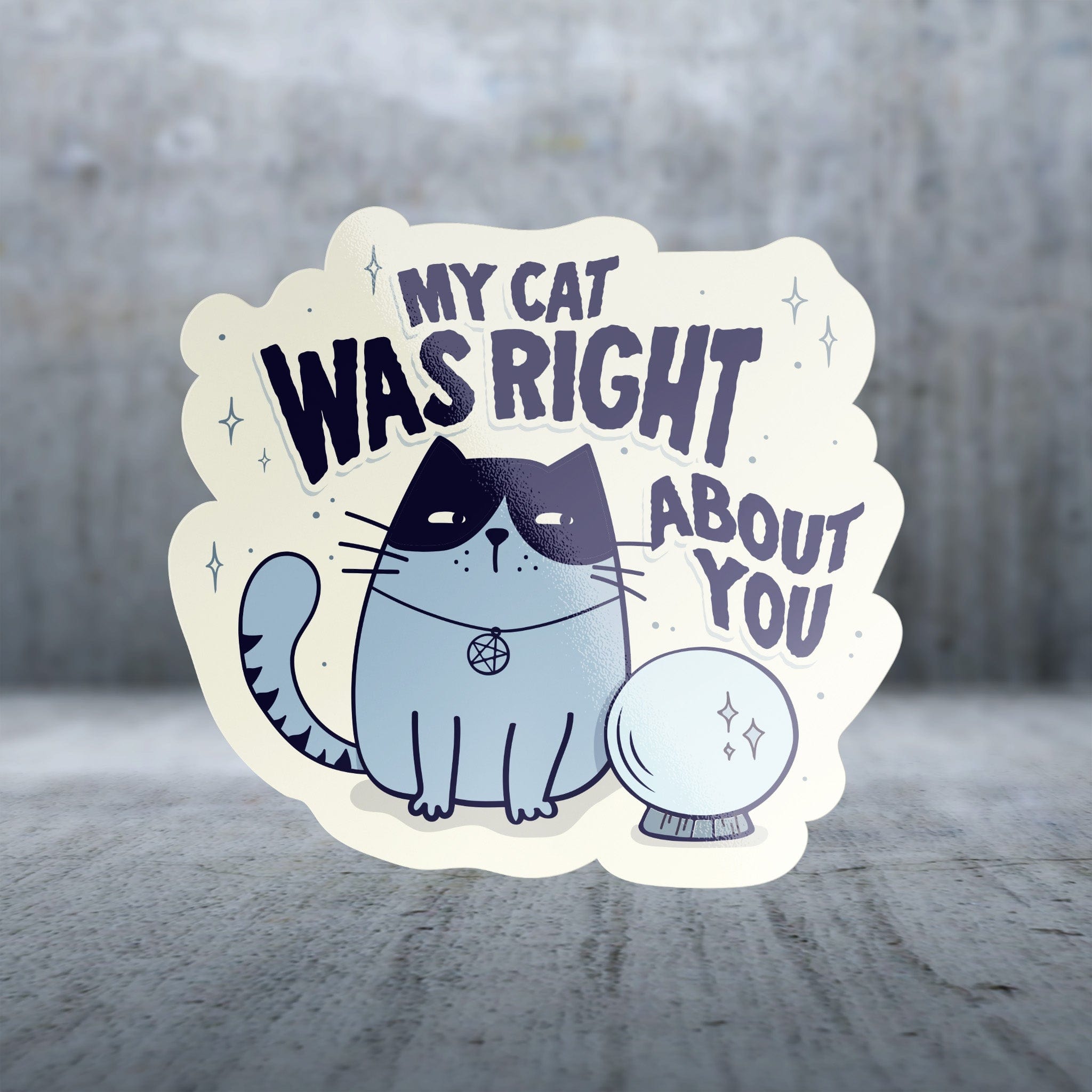 Large Cat Sayings Sticker Pack - Perfect for Various Surfaces