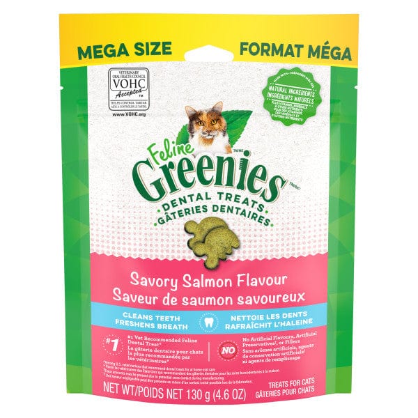 Feline Greenies Delicious Salmon - Flavored Dental Treats for Cats