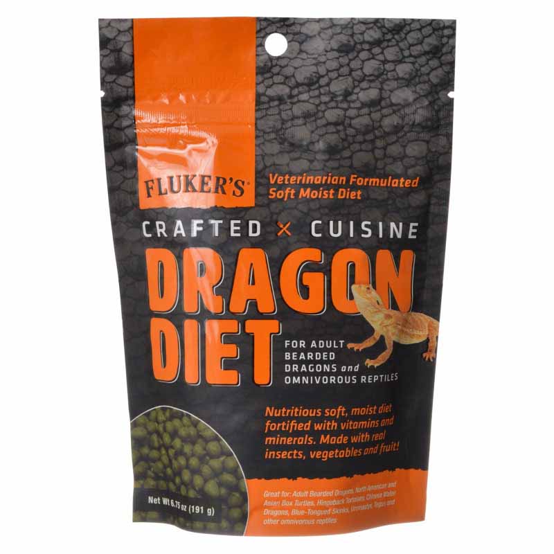 Fluker's Premium Adult Bearded Dragon Diet with Real Fruits, Veggies & Insects