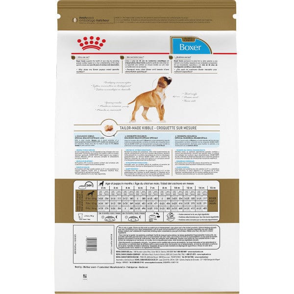 Royal Canin Premium Dry Dog Food for Boxer Puppies, 30 Pound Package