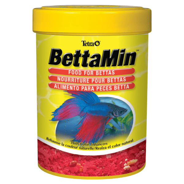 Tetra Brand BettaMin Color-Enhancing Flake Fish Food Specially Designed for Bettas