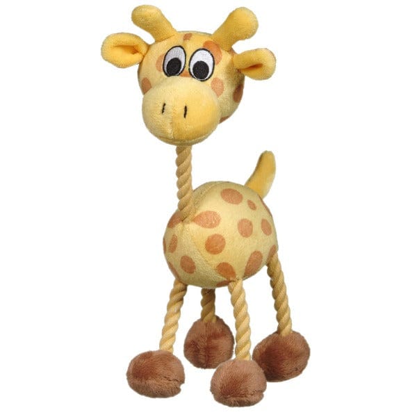 Dogit Adorable Puppy Luvz Soft Plush Rope Interactive Dog Toys for Puppies and Small Dogs