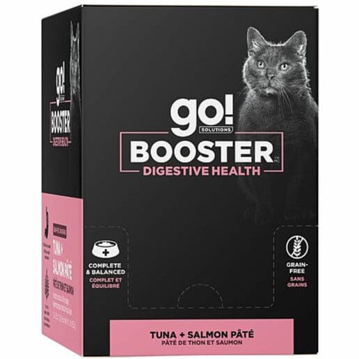 Go! Solutions Digestive Health Booster Tuna + Salmon Pate Wet Cat Food