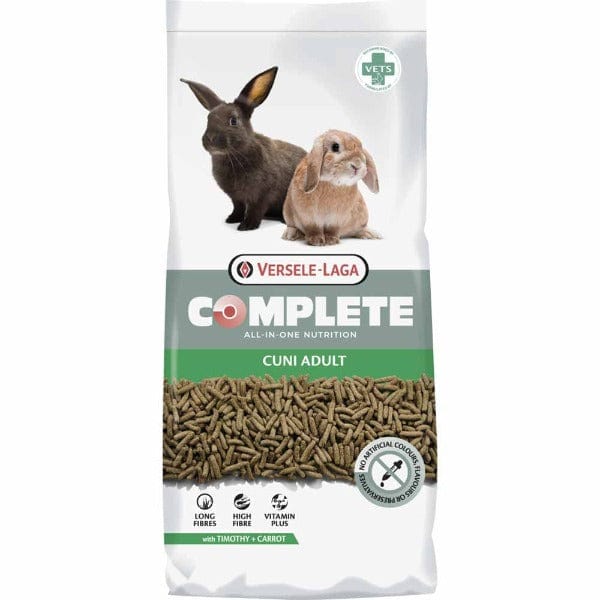 Versele-Laga Complete Adult Rabbit Food for Dwarf and Regular Adult Rabbits