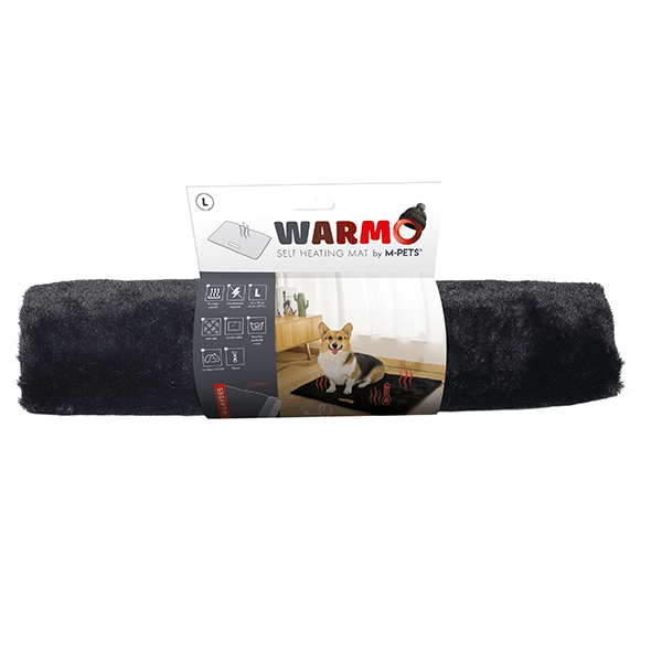 M-PETS Warmo Electricity-Free Self-Heating Pet Mat for Cozy Warmth