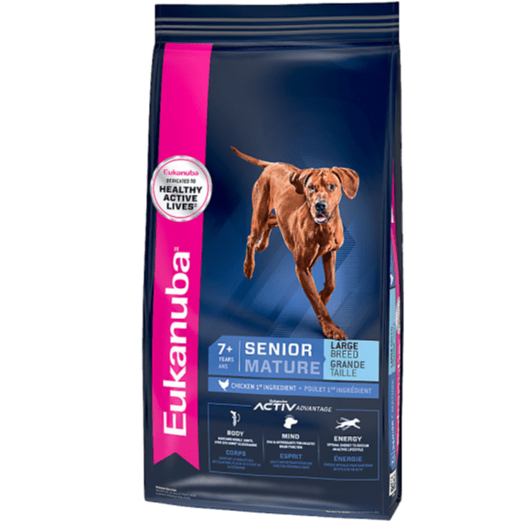 Eukanuba Premium Large Breed Senior Dry Dog Food - 30 Pound Bag for Older Canines