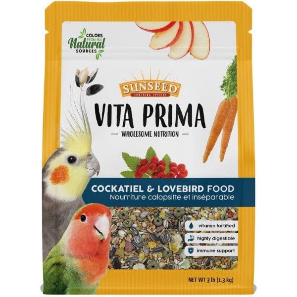 Sunseed Vita Prima Premium Quality Food for Cockatiels and Lovebirds