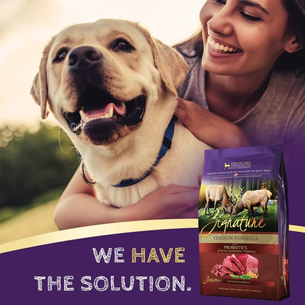 Zignature Dry Dog Food - Limited Ingredient Venison Formula for All Breeds