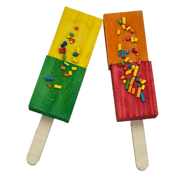 100% Pet - Safe Moss Hollow Chewable Popsicles for Your Furry Friends