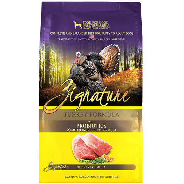 Zignature Premium Limited Ingredient Dry Dog Food with Turkey Formula