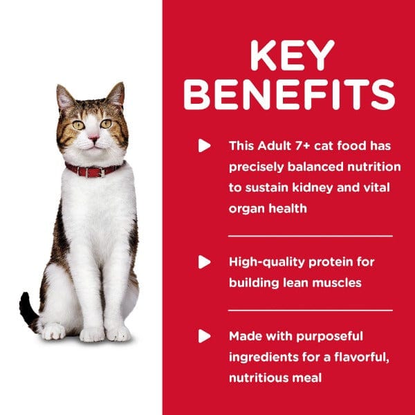 Hill's Science Diet Canned Adult 7+ Cat Food, 5.5oz - Tender Tuna Dinner