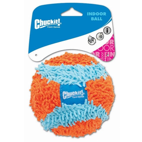 Chuckit! Soft and Durable Plush Indoor Fetch Ball for Small Dogs and Puppies
