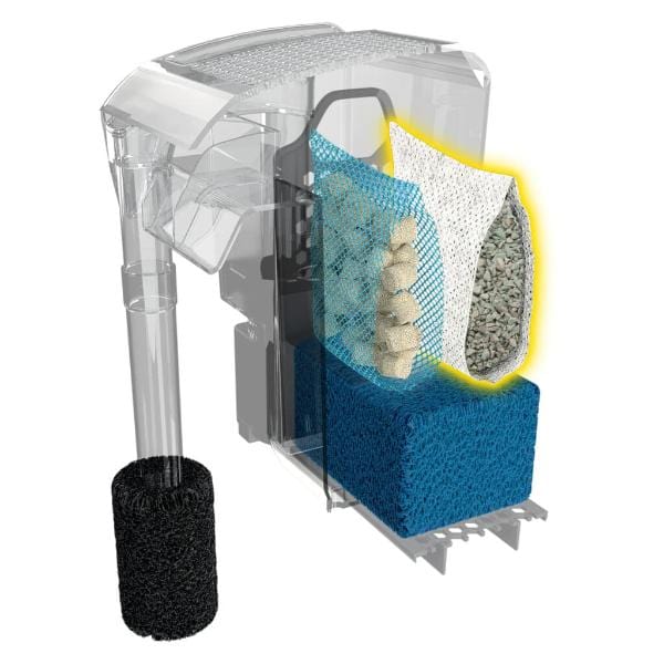 Fluval AC Series Ammonia Removal Power Filter Insert for Freshwater Aquariums