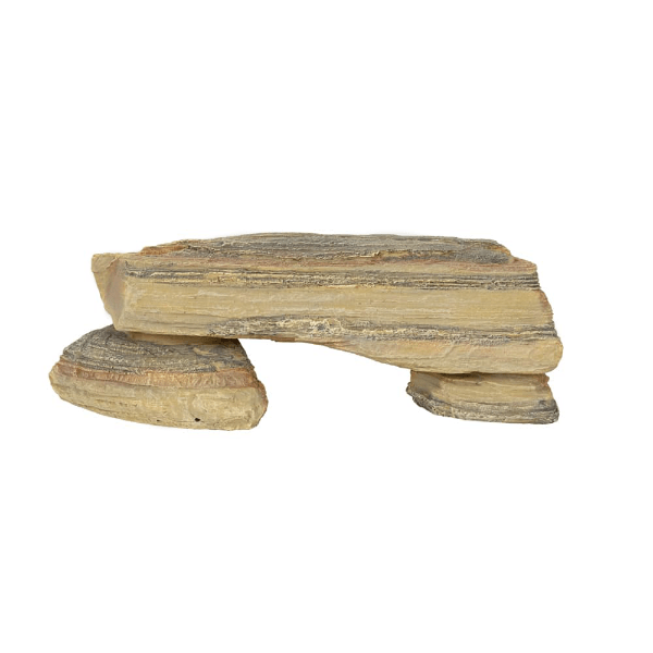 Reptizoo Resin Shale Rock Hideaway Den for Stress - Free Reptiles