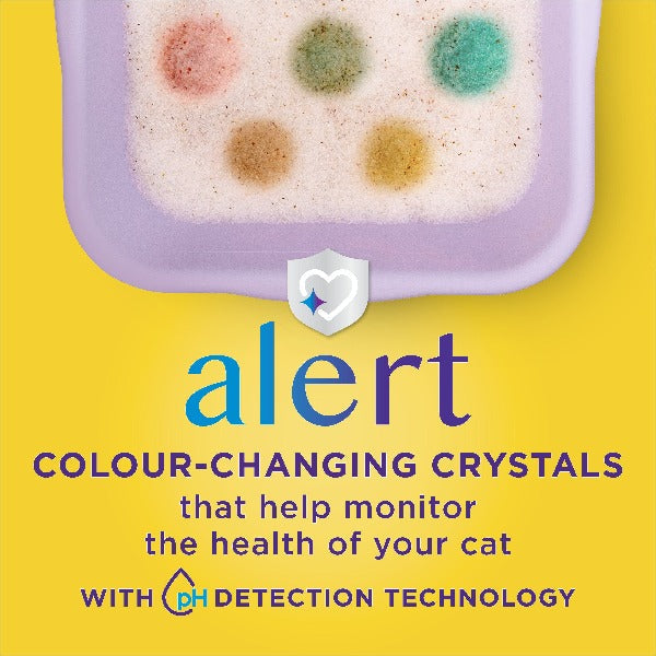 Tidy Cats Tidy Care Alert Multi - Cat Litter, 3.63kg for Easy Monitoring and Odor Control