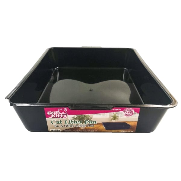 Here Kitty Medium-Sized Cat Litter Tray for Adult Cats and Kittens