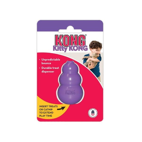 KONG Interactive Treat - Dispensing Kitty Toy for Curious Cats