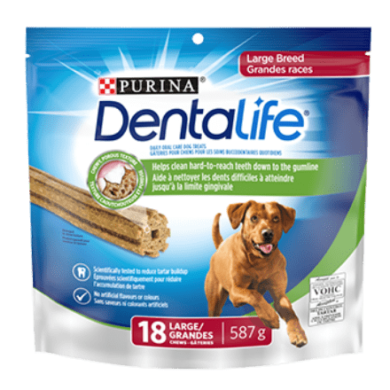 DentaLife Daily Oral Care Dog Treats with Porous Texture and Chicken Flavor