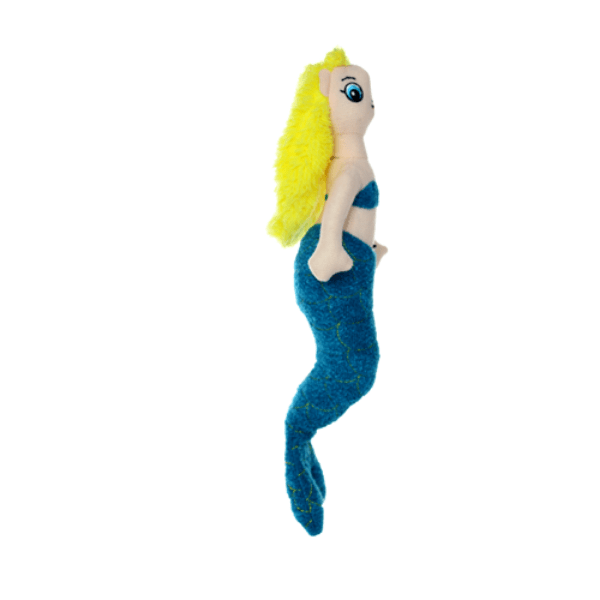 Tuffy Mighty Mythical Junior Mermaid-themed Dog Interactive Play Toy