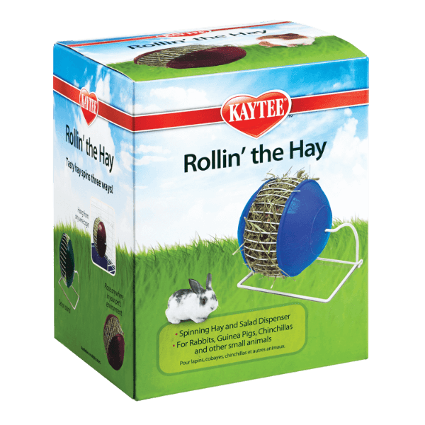 Kaytee Colorful Spinning Hay Holder for Small Pets