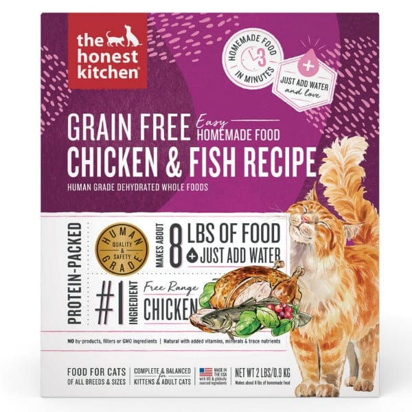 Honest Kitchen's Grain-Free Dehydrated Cat Food with Chicken & Whitefish (Special Order)