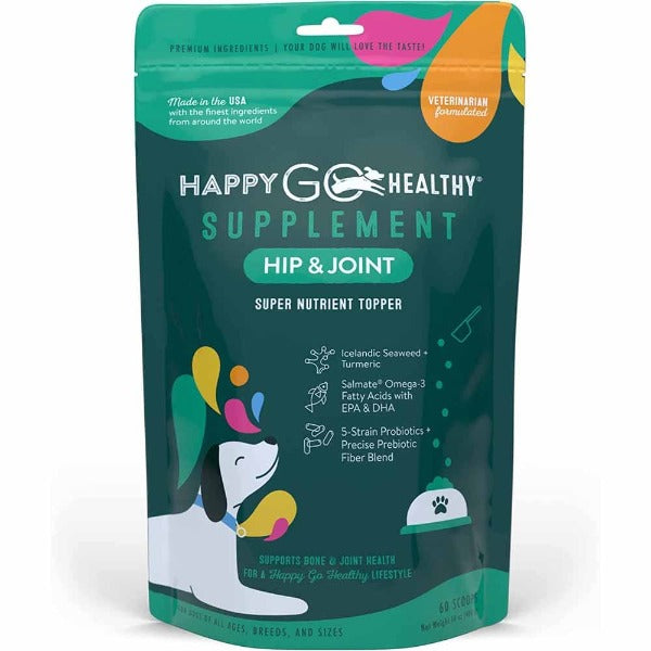Happy Go Healthy All - Breed Canine Hip & Joint Nutritional Supplement
