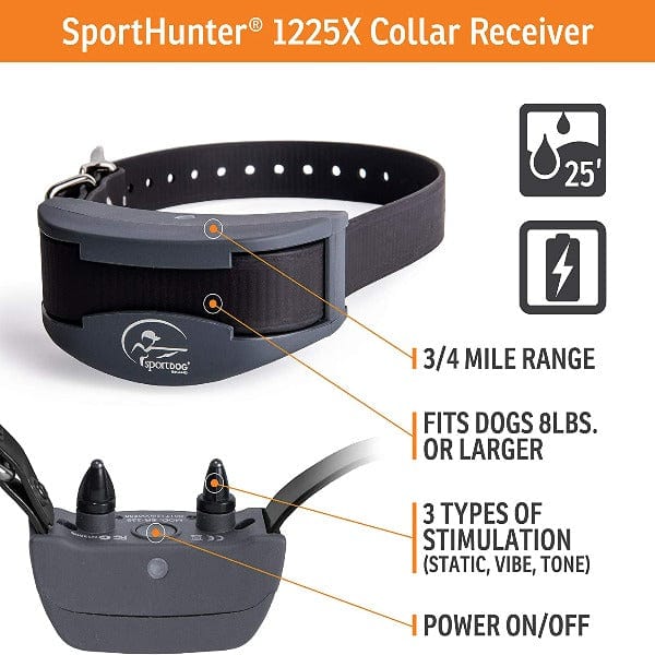 SportDOG SportHunter 1225X Long - Range Remote Trainer for Multiple Dogs