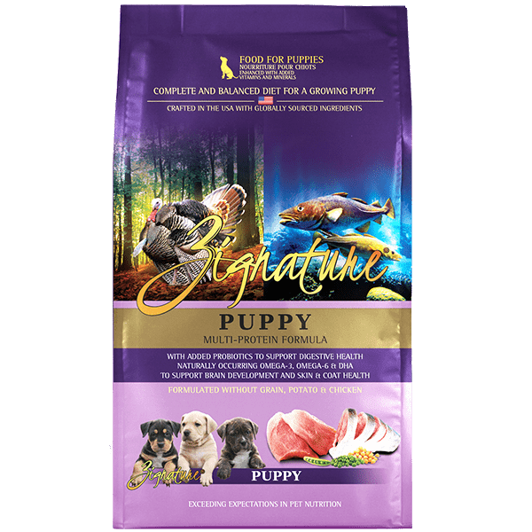 Zignature Puppy Premium Multi-Protein Dry Dog Food for Healthy Growth