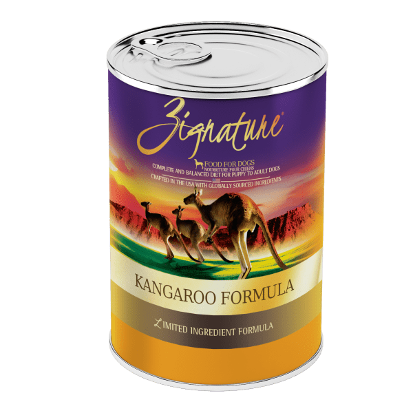 Zignature Premium Limited Ingredient Canned Wet Dog Food with Kangaroo Formula