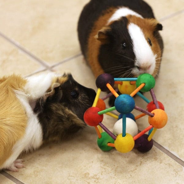 Ware All - Natural Atomic Chew Ball Toy for Small Pets