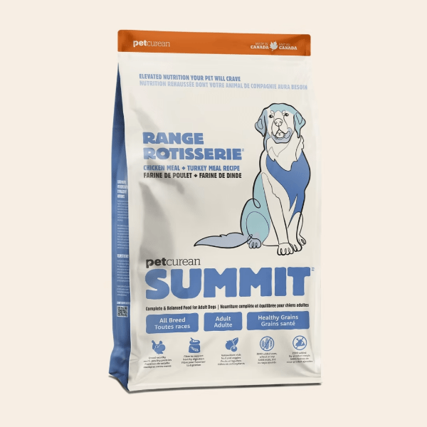 Petcurean Summit Range Premium Adult Dry Dog Food with Rotisserie Chicken & Turkey Meal