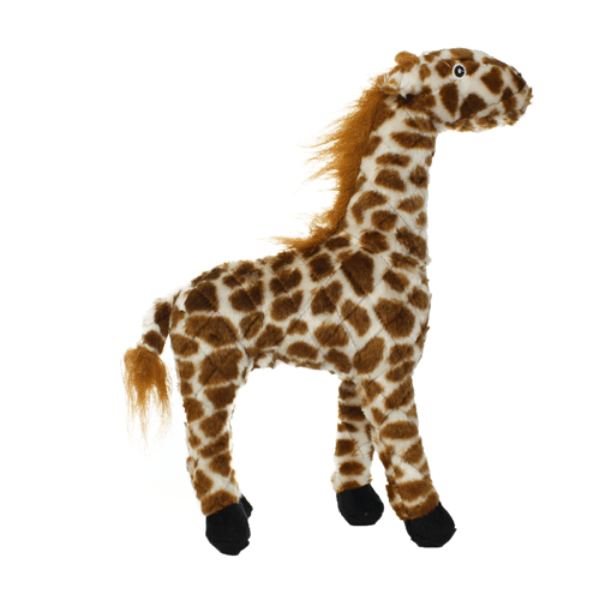Tuffy Mighty Safari Giraffe Interactive Dog Chew and Play Toy for Medium to Large Dogs