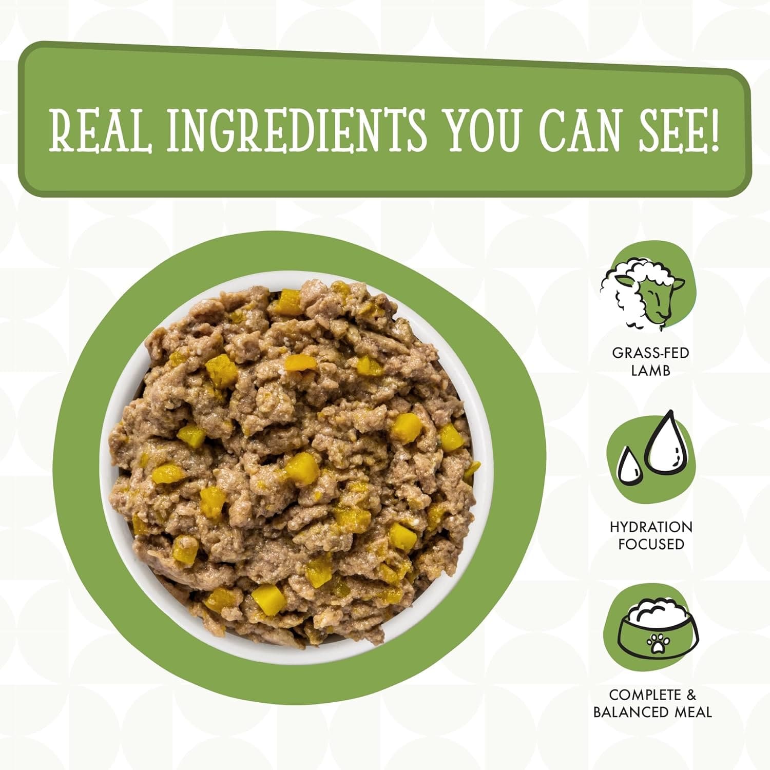 Premium Lamburgini Pouch Dog Food for Dogs in the Kitchen