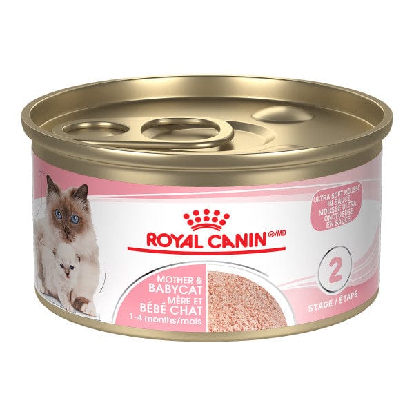 Royal Canin Ultra Soft Mousse Canned Cat Food Specially Designed for Mother Cats and Baby Kittens