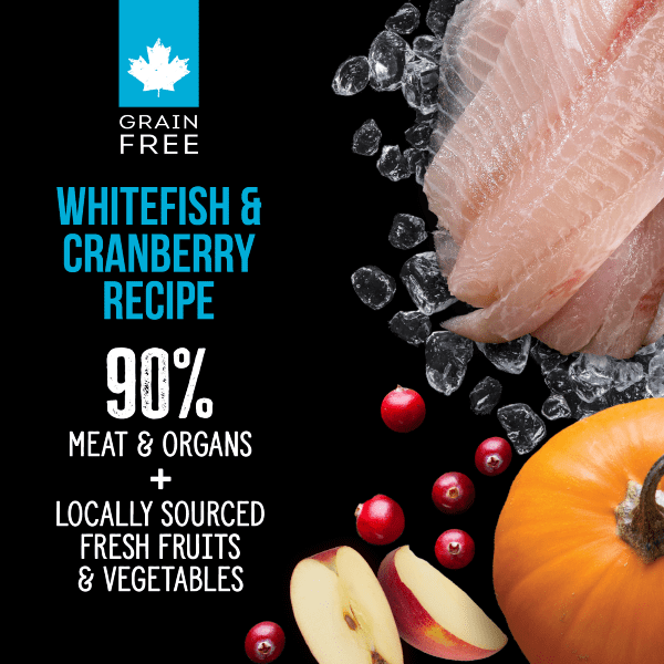 Nutrience Premium Freeze - Dried Raw Whitefish & Cranberry Cat Food for Optimal Health