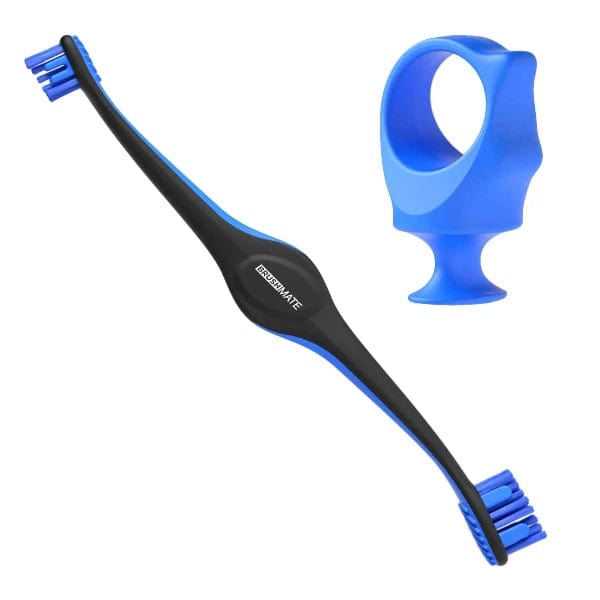 Paw Ready BrushMate Toothbrush with Bite - block for Easy Pet Teeth Cleaning