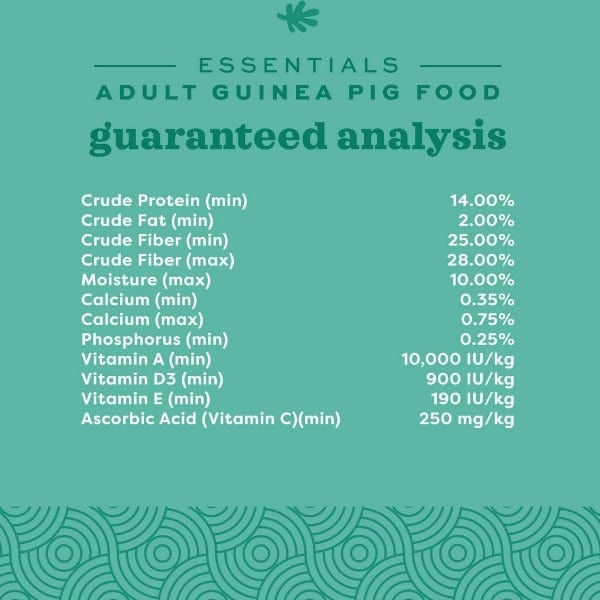 Oxbow Premium Essentials Food for Adult Guinea Pigs