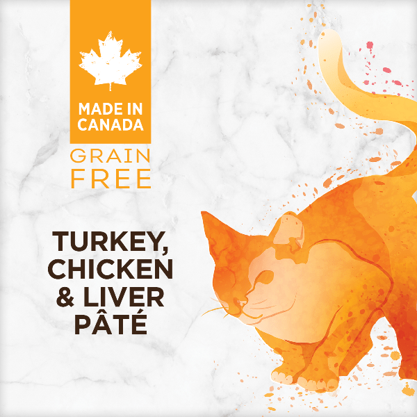 Nutrience Grain-Free Canned Cat Food: Turkey, Chicken & Liver Pate