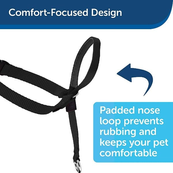 PetSafe Comfortable Nylon Easy Walk Headcollar for Dogs to Stop Pulling