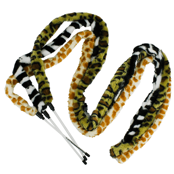Multipet Ultra-Soft Safari Wands Cat Toy with Catnip