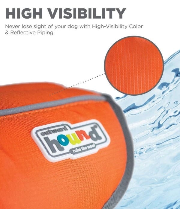 Outward Hound High - performance Granby Splash Dog Life Jacket for Water Adventures
