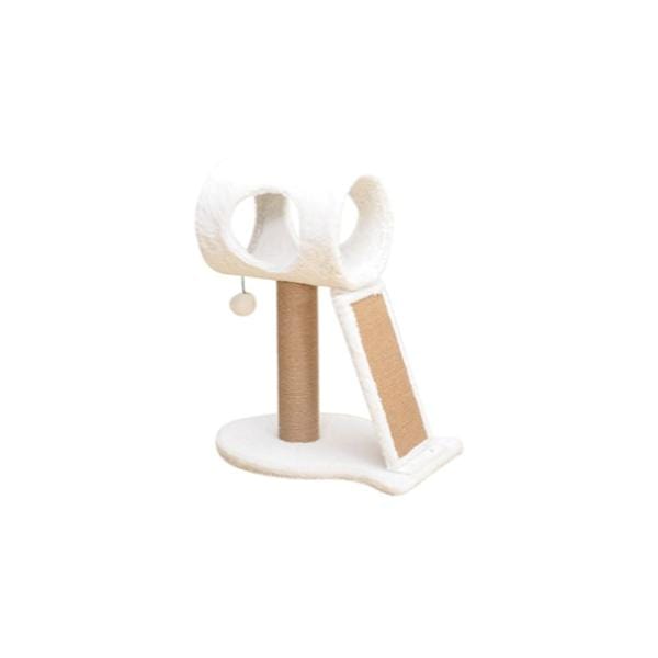 PetPals Space Needle-Style Multi - Functional Cat Tree for Feline Entertainment