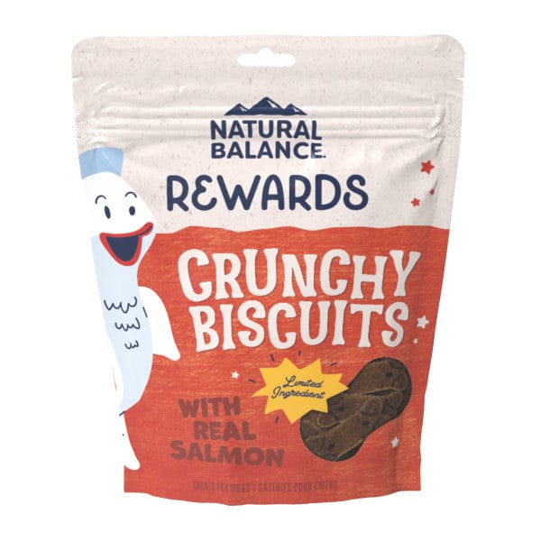 14oz Natural Balance Dog Treats: Crunchy Biscuits with Real Salmon Recipe